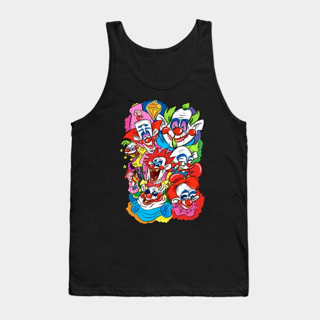 Killer Klowns Tank Top by Doodle Dan